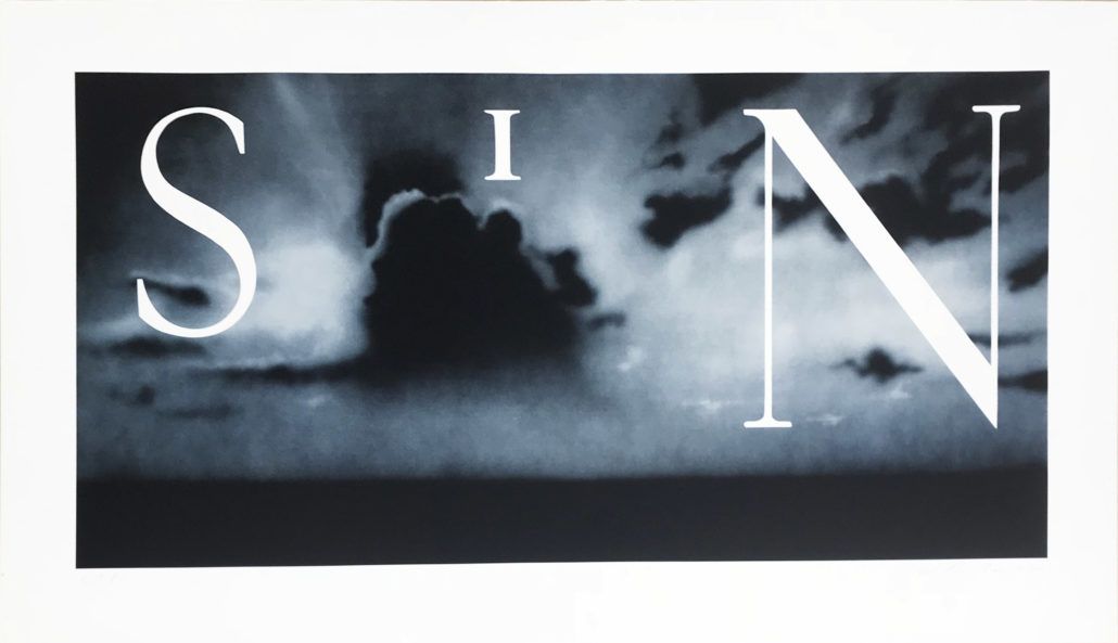 Ruscha artwork