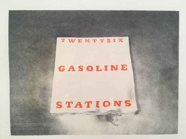 Ruscha artwork