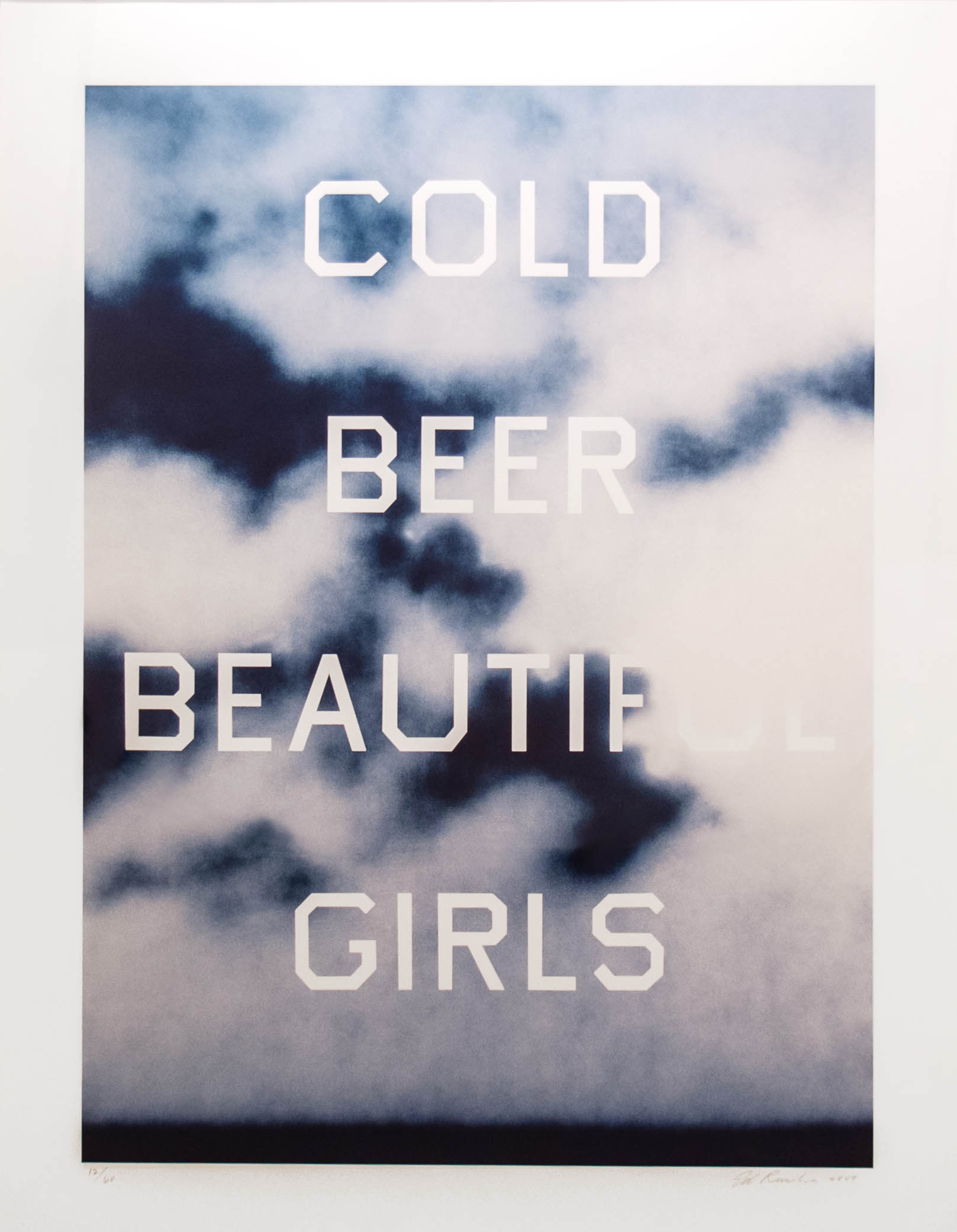 Ruscha artwork