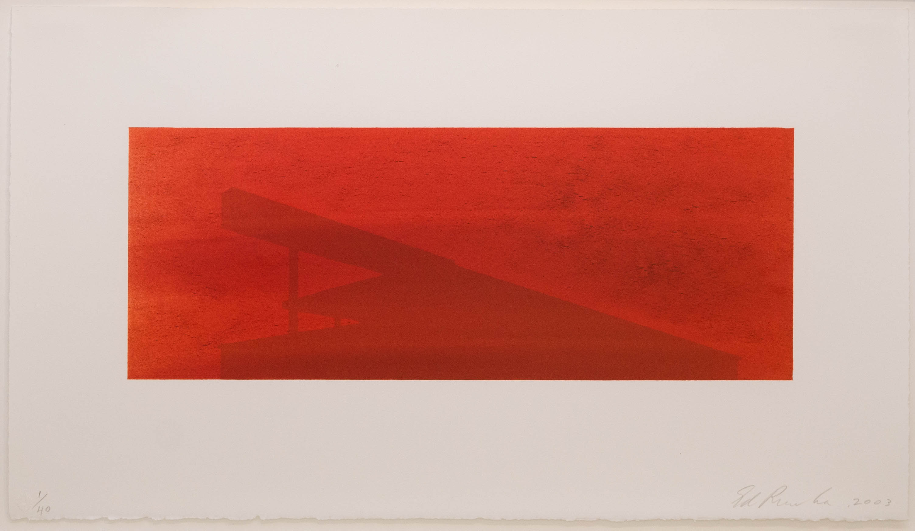 Ruscha artwork