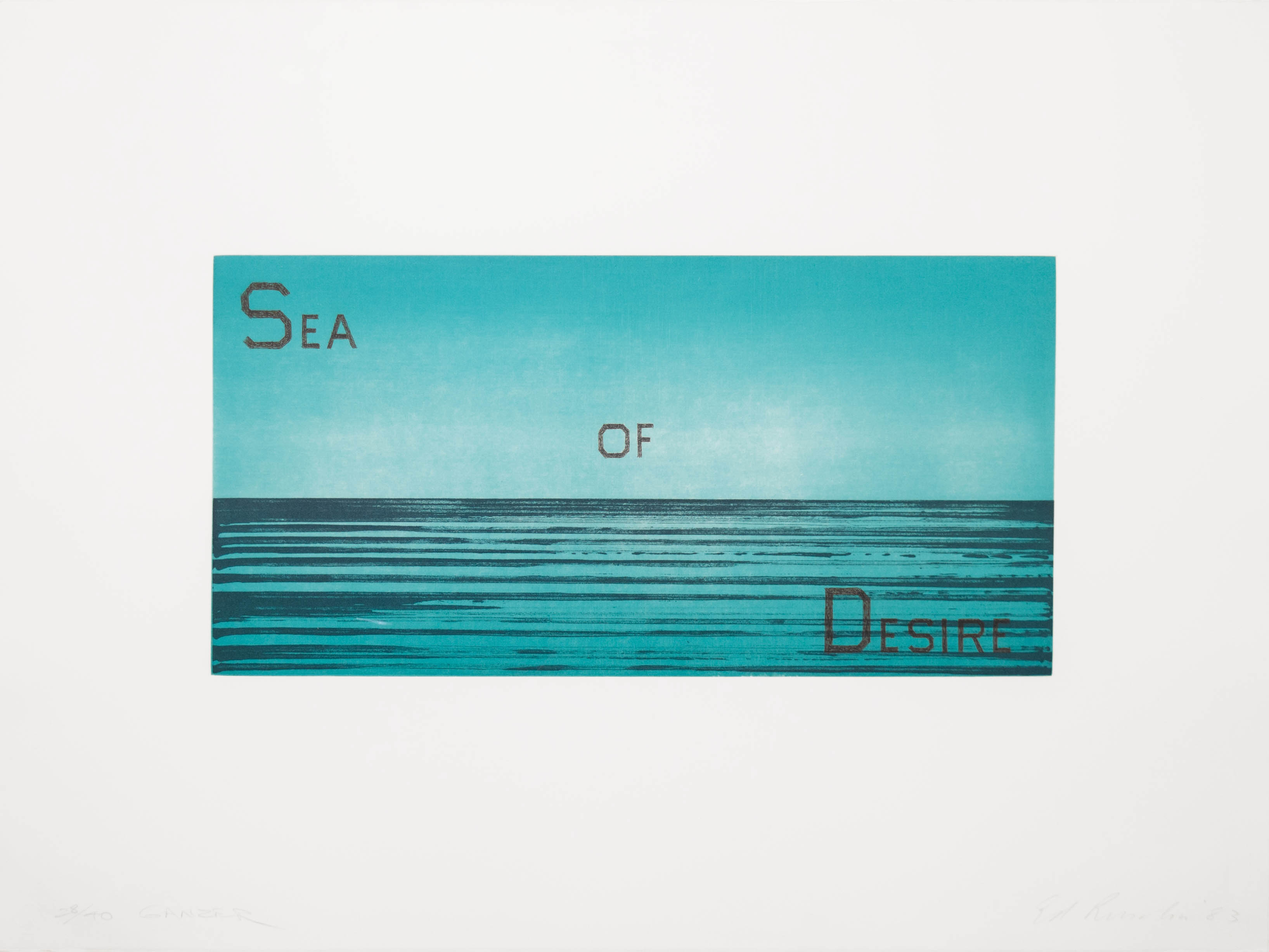 Ruscha artwork