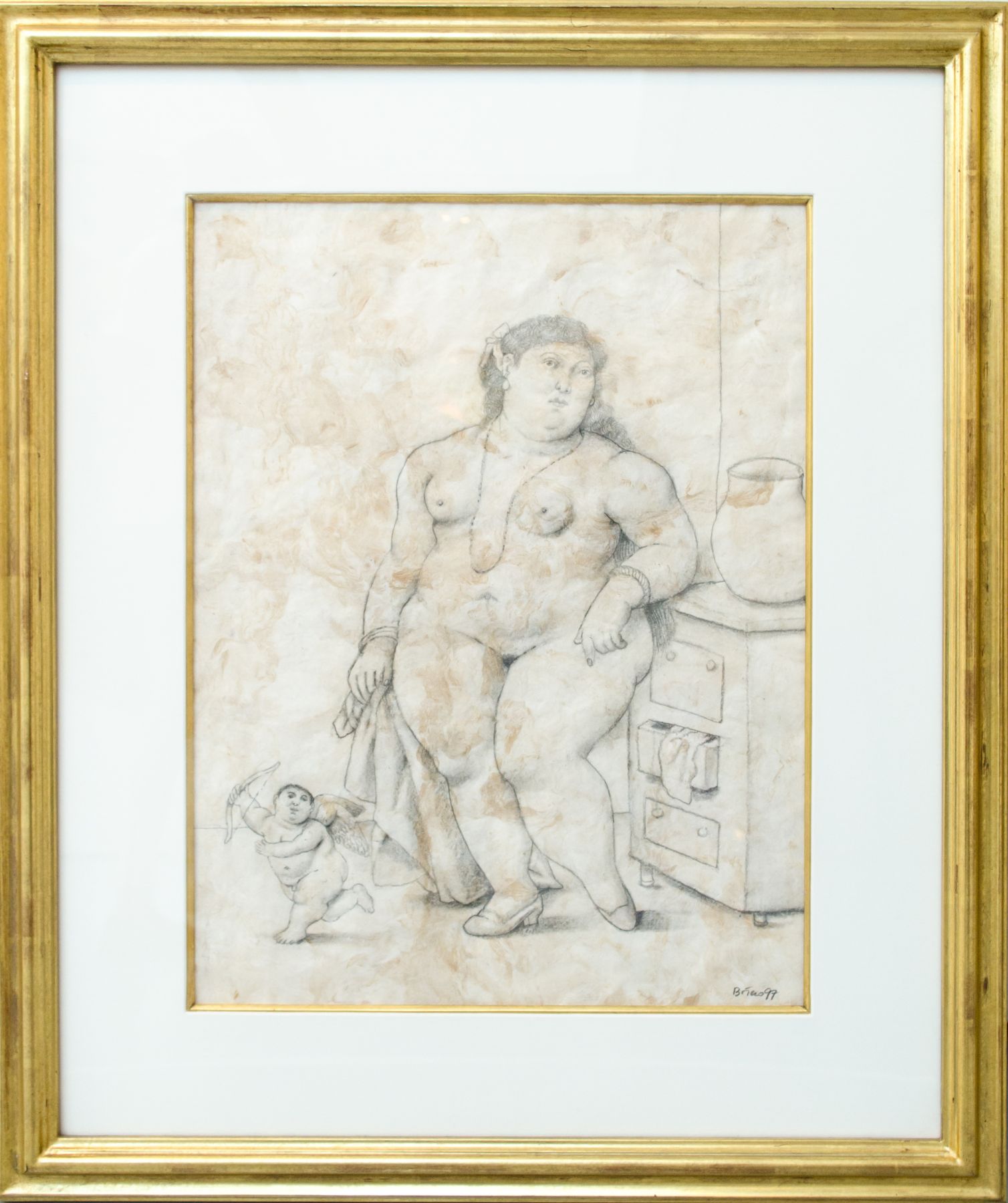 Botero - Works on paper artwork