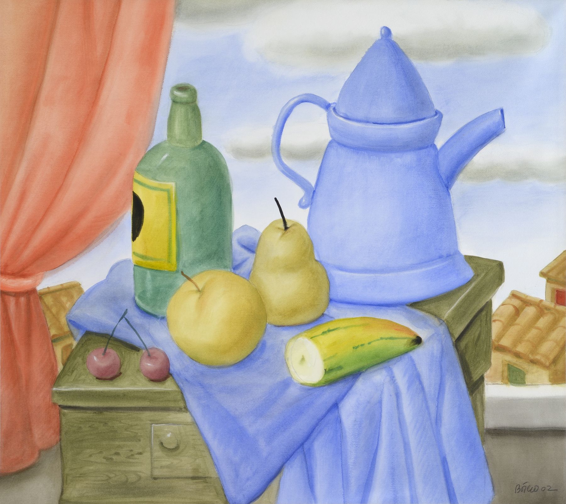 Botero - Works on paper artwork