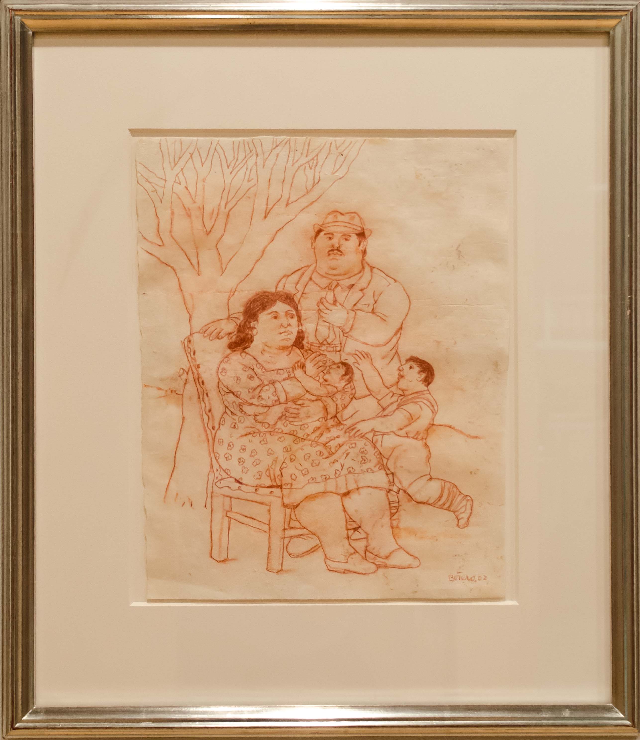 Botero - Works on paper artwork