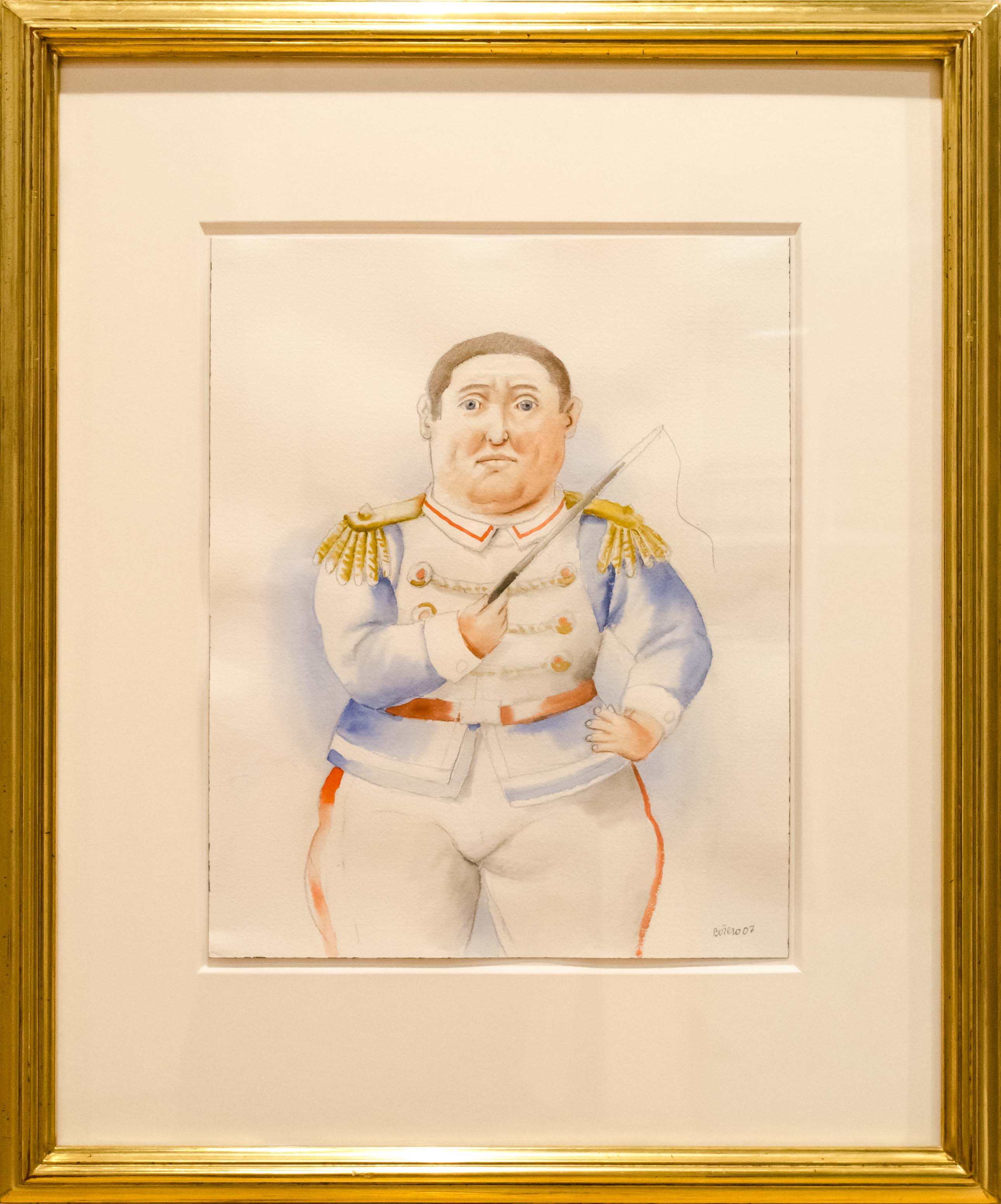 Botero - Works on paper artwork