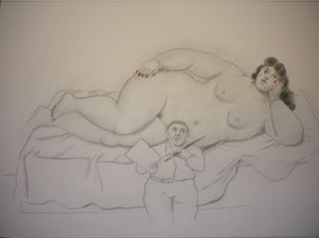 Botero - Works on paper artwork