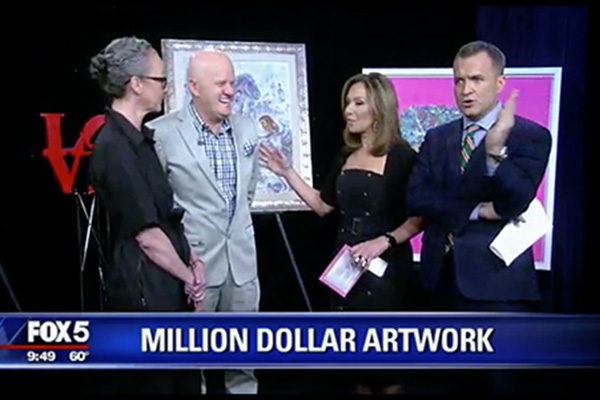 Screenshot of Fox 5 video interview