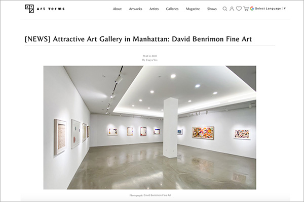 Screenshot of artterms.net article