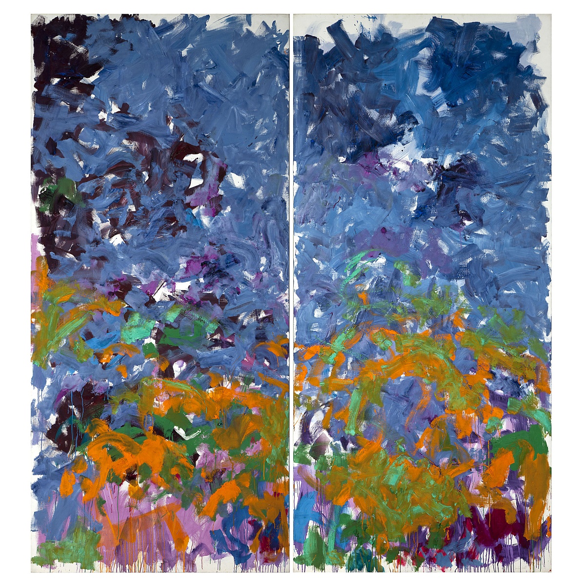 Joan Mitchell - Grande Vallée Luc XVIII (Diptych)